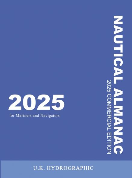 The 2025 Commercial Nautical Almanac for Mariners and Navigators