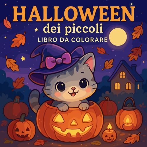 Halloween dei piccoli - Libro da colorare