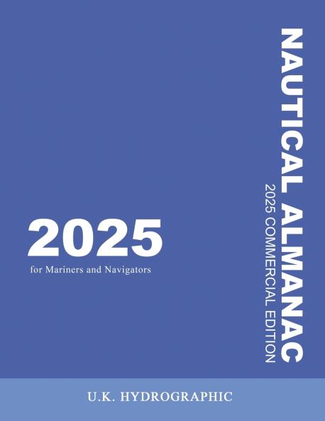 The 2025 Commercial Nautical Almanac for Mariners and Navigators