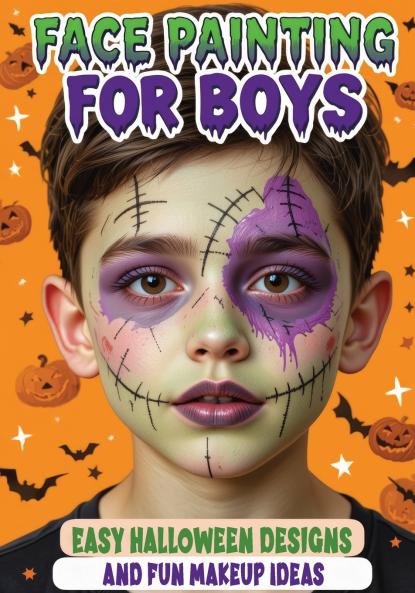 Face Painting for Boys - Easy Halloween Designs and Fun Makeup Ideas
