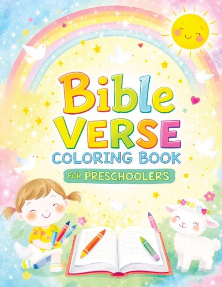 Bible Verse Coloring Book for Preschoolers