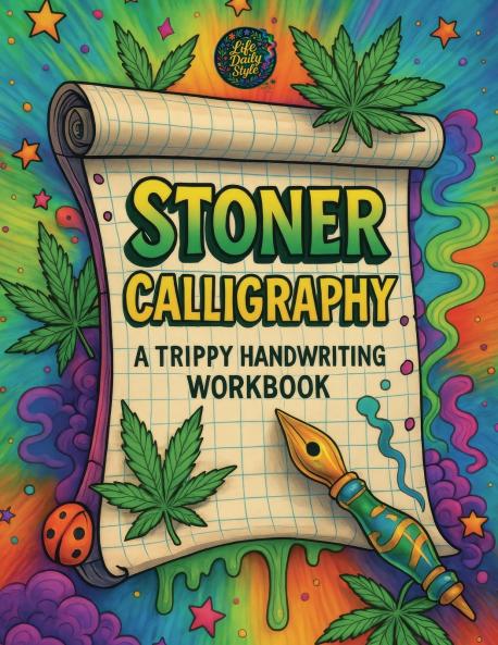 Stoner Calligraphy - A Trippy Handwriting Workbook