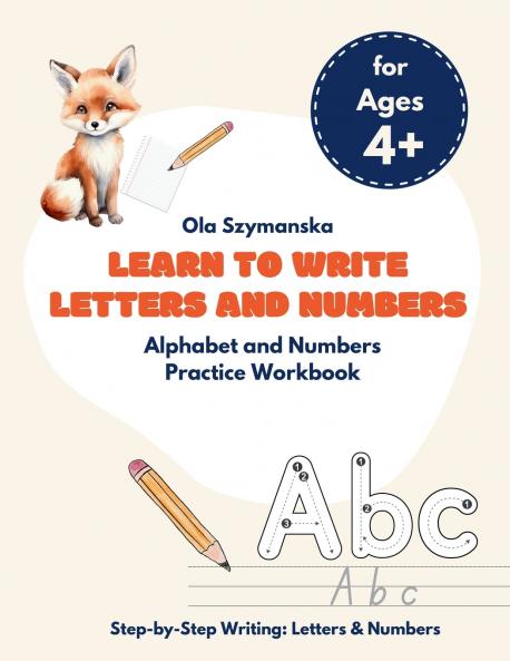 Learn to Write Letters and Numbers