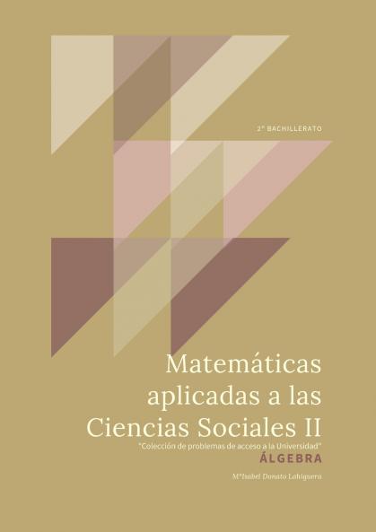 Matem��ticas Aplicadas a las Ciencias Sociales II