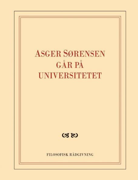 Asger Sørensen går på universitetet