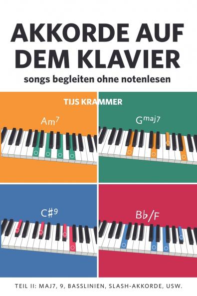 Akkorde auf dem Klavier Teil II