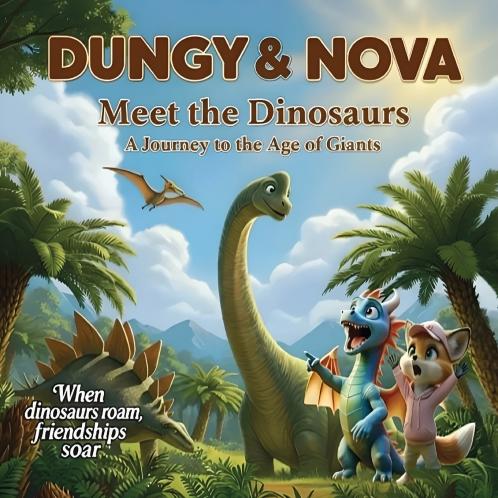 Dungy & Nova meet the dinosaurs