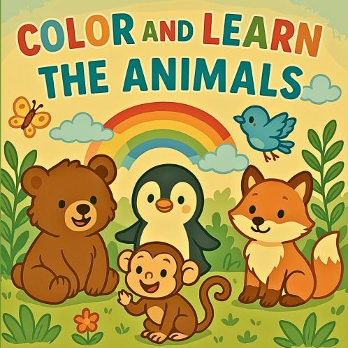 Color and Learn Animals