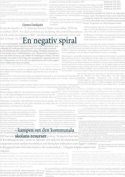 En negativ spiral