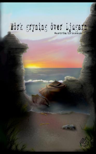 Mörk gryning över Ljugarn