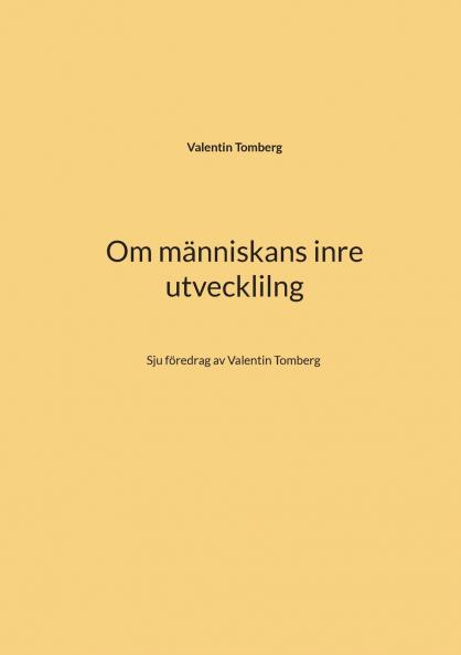 Om människans inre utveckling