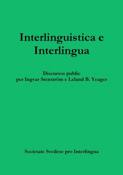 Interlinguistica e Interlingua