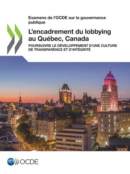 L'encadrement du lobbying au Québec Canada