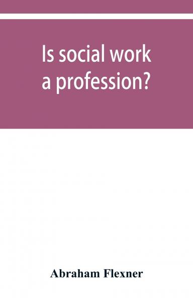 Is social work a profession?