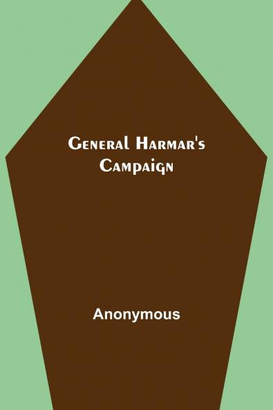 General Harmar's Campaign