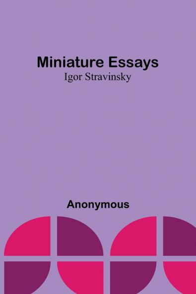 Miniature essays