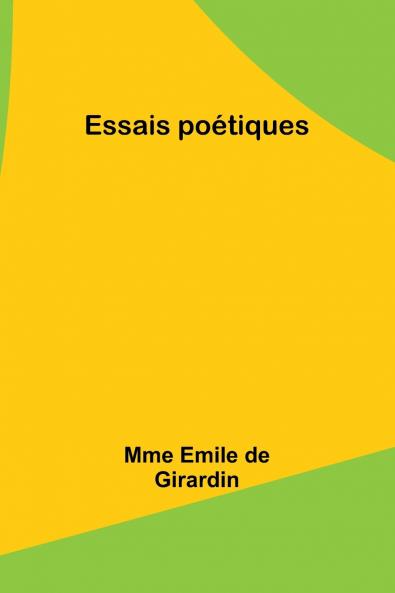 Essais poétiques