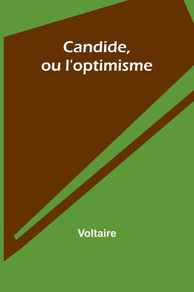 Candide ou l'optimisme