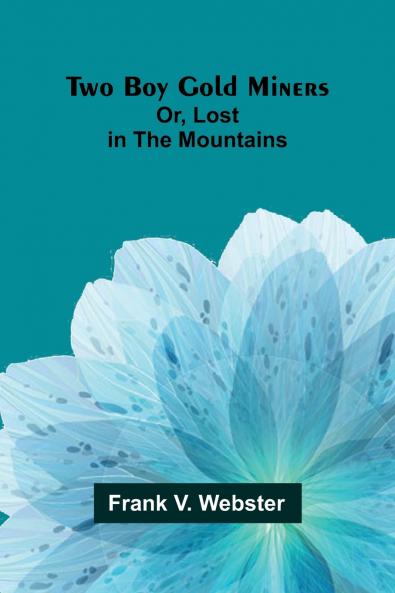 Two Boy Gold Miners; Or Lost in the Mountains