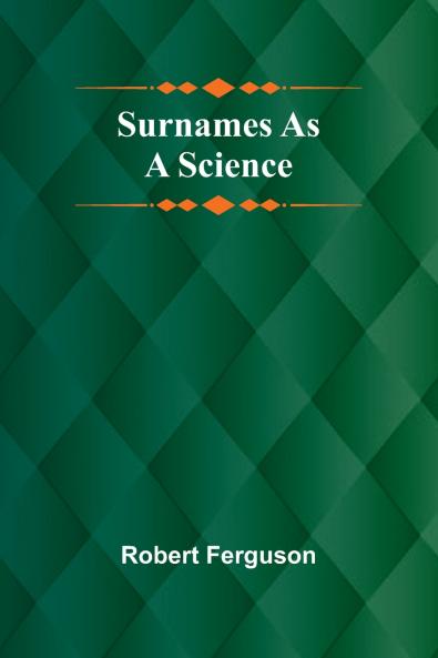 Surnames as a Science