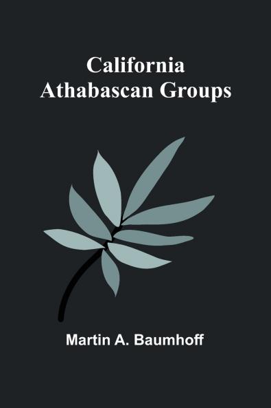 California Athabascan Groups