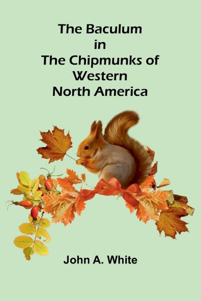 The Baculum in the Chipmunks of Western North America
