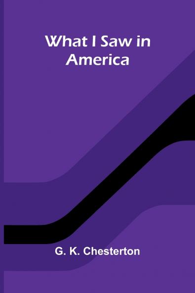 What I Saw In America