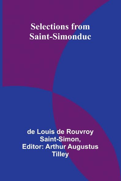 Selections from Saint-Simon