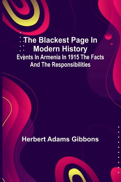 The Blackest Page In Modern History