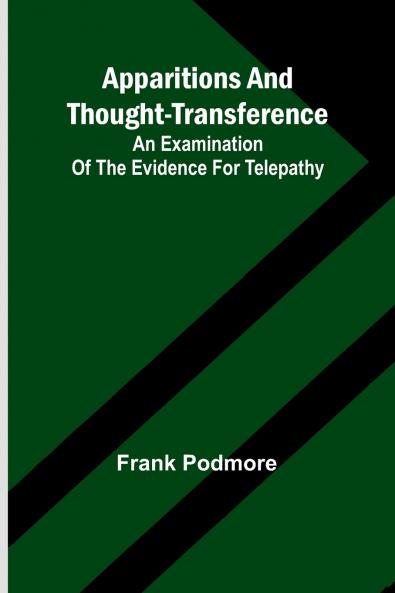 Apparitions and thought-transference