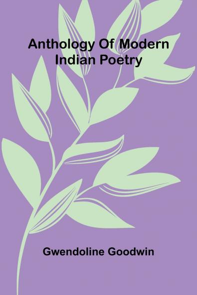 Anthology of modern Indian poetry