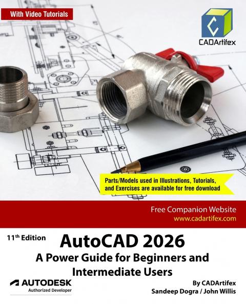 AutoCAD 2026: A Power Guide for Beginners and Intermediate Users