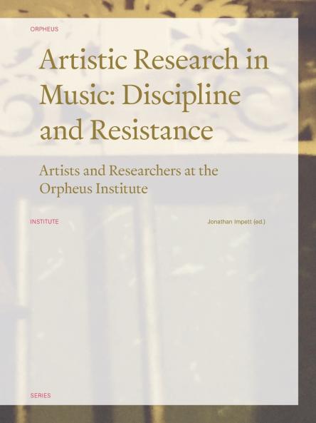 Artistic Research in Music
