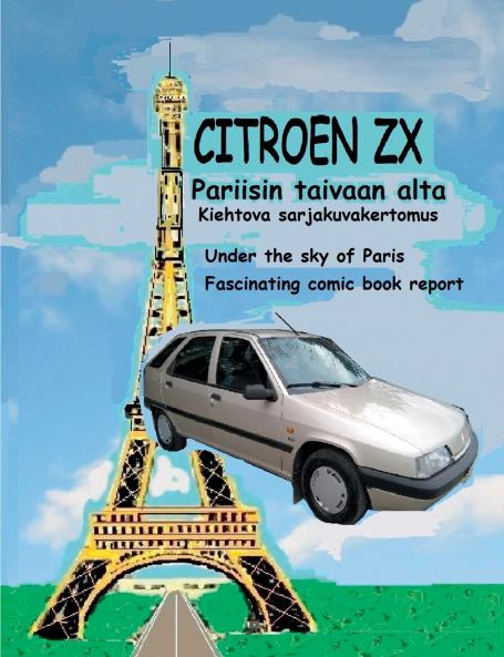 Citroen ZX Pariisin taivaan alta