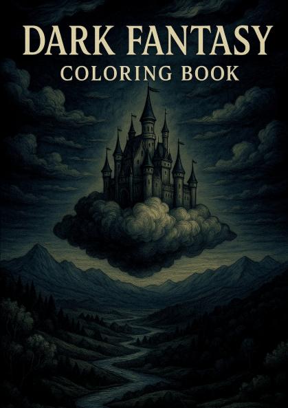 Dark Fantasy Coloring Book