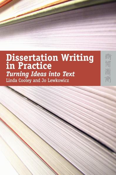 Dissertation Writing in Practice