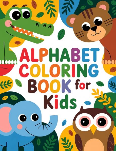 Alphabet Coloring Book for Kids