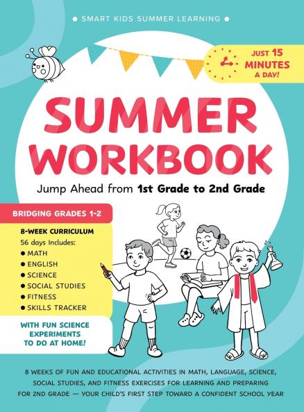 Summer Workbook - Jump Ahead from 1st Grade to 2nd Grade