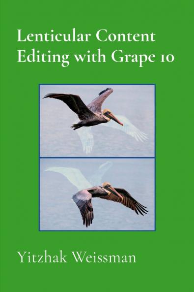 Lenticular Content Editing with Grape 10