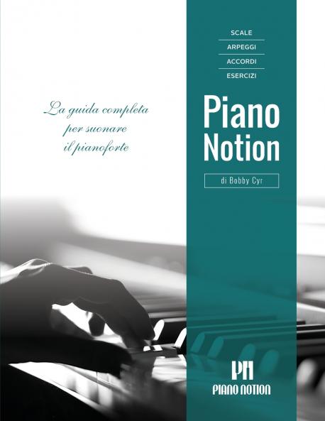 Scale arpeggi accordi esercizi di Piano Notion