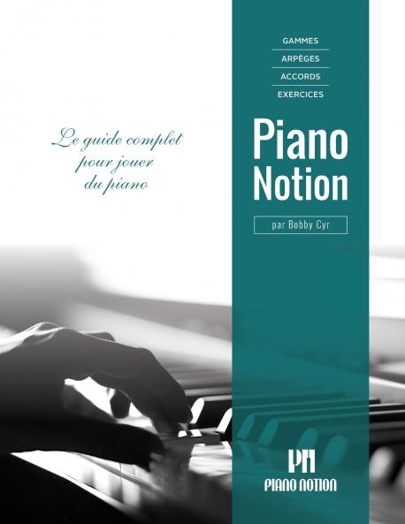Gammes arpèges accords exercices par Piano Notion