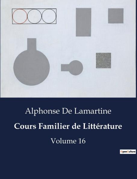 Cours Familier de Littérature