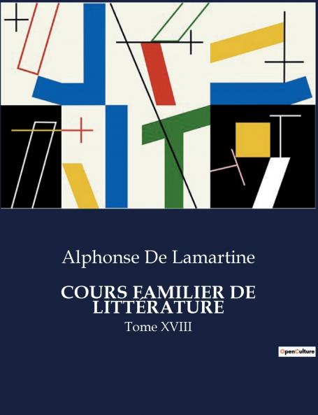 COURS FAMILIER DE LITTÉRATURE