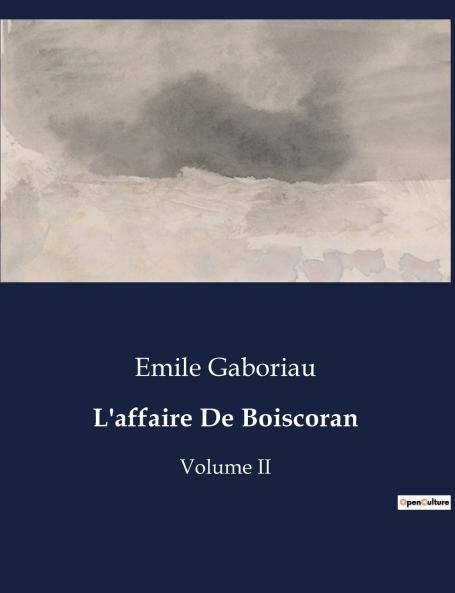 L'affaire De Boiscoran