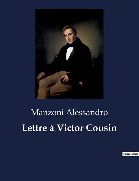 Lettre à Victor Cousin