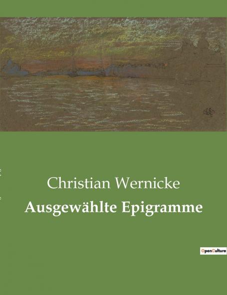 Ausgewählte Epigramme