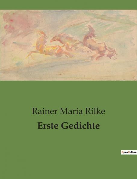 Erste Gedichte