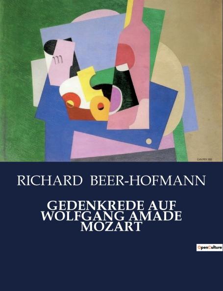 GEDENKREDE AUF WOLFGANG AMADE MOZART