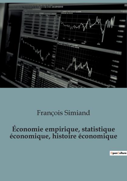 Économie empirique statistique économique histoire économique