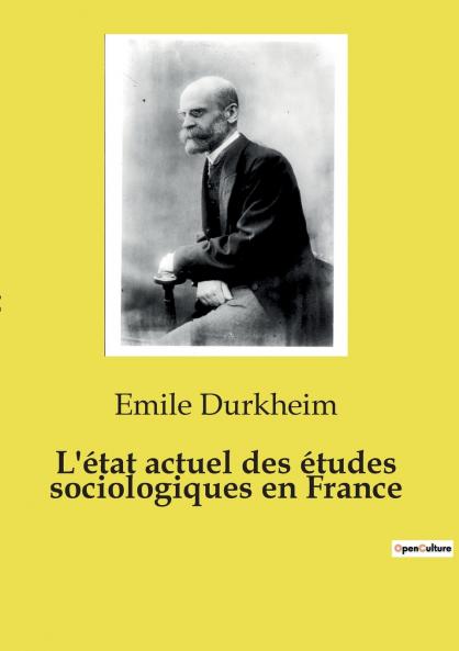 L'état actuel des études sociologiques en France